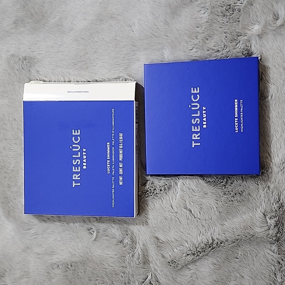 NIB Tresluce Beauty Lucete Shimmer‎ Highlighter Palette
